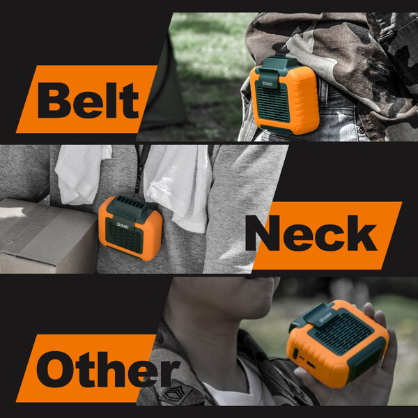 大河商事 wasser fan004 多機能ベルトファン オレンジ | 激安の新品