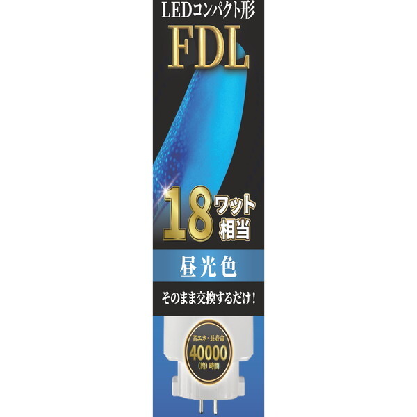 GRfoCX EFDL18LED-N [LEDRpNg` FDLv18` (F)]
