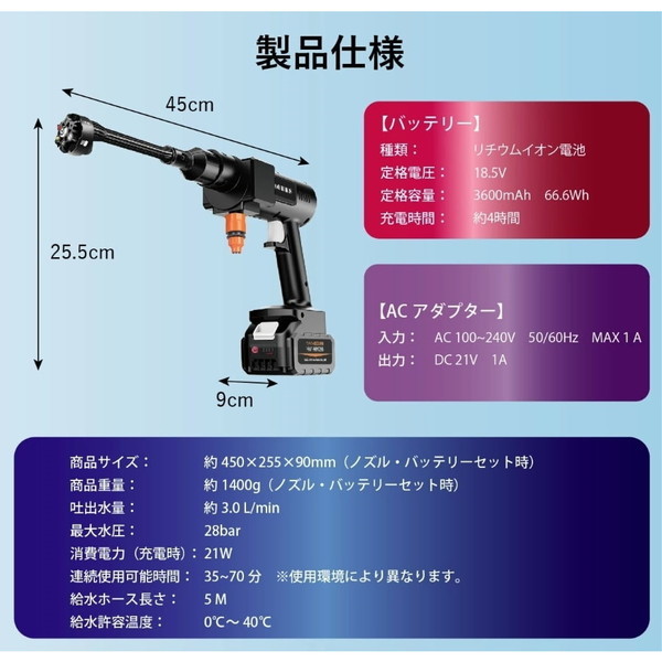 SaiEL MW-MHC66 [モバイル高圧洗浄機] | 激安の新品・型落ち