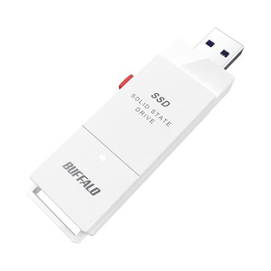 BUFFALO SSD-SCT1.0U3-WA PC対応 USB3.2(Gen2) TV録画 スティック型SSD