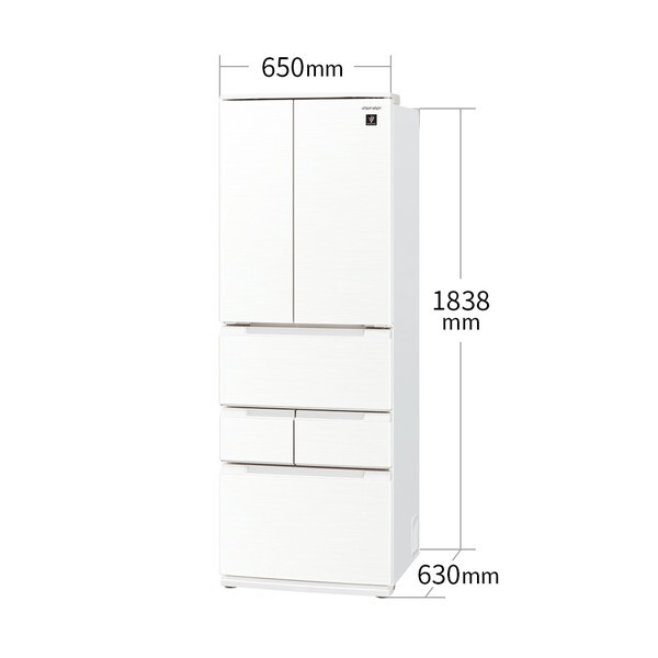 【美品】SHARP SJ-FA46KL-W 冷蔵庫 457L ホワイト 2023 楽天市場】シャープ フレンチドア冷蔵庫 457L プラズマ