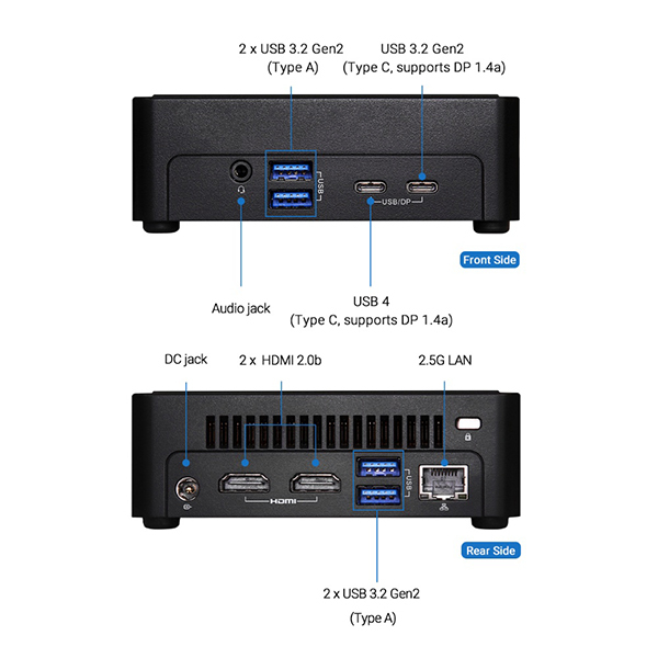 ASRock NUCS BOX-1340P/D4 [小型ベアボーンキット] | 激安の新品・型
