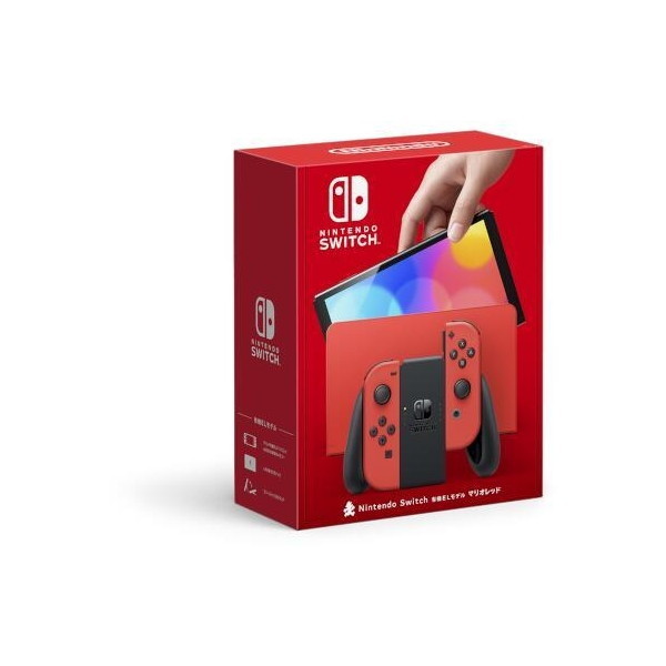 任天堂 Nintendo Switch (有機ELモデル) マリオレッド HEG-S-RAAAA