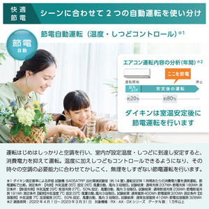 DAIKIN S405ATRP-W ホワイト うるさらX RXシリーズ [エアコン