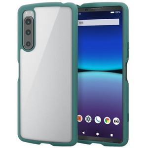 ELECOM PM-X224TSLFCGN グリーン Xperia 5 IV (SO-54C/SOG09) ケース