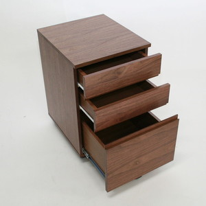 市場株式会社 K-2315BR/ Walnut Desk Chest ブラウン [デスクチェスト 