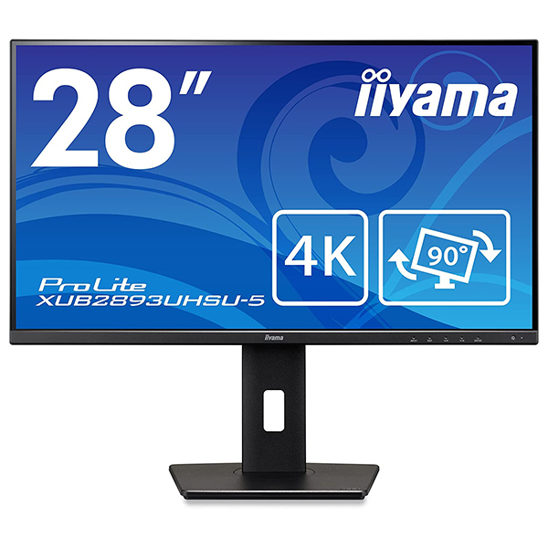 iiyama XUB2893UHSU-B5 液晶ディスプレイ 28型 / 3840×2160 / HDMI