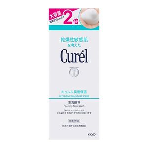 花王 キュレル 潤浸保湿泡洗顔料大サイズボトル 300ml