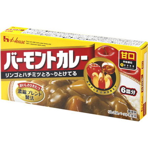 ハウス食品 ハウス バーモントカレー 甘口 115g ×10