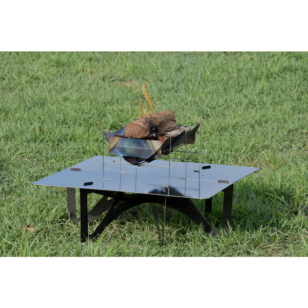 belmont ベルモント BM155 黒皮 焚き火テーブル キャンプ アウトドア