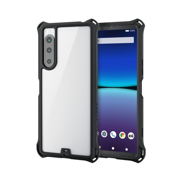 ELECOM PM-X224ZEROFCBK ブラック Xperia 5 IV (SO-54C/SOG09