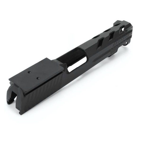 LayLax ハイキャパ5.1 カスタムスライド ガングニール ブラック LayLax ハイキャパ5.1 カスタムスライド ガングニール ブラック
