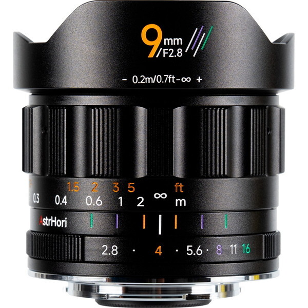 AstrHori 9mm F2.8 MFT �u���b�N [�P�œ_�����Y (�}�C�N���t�H�[�T�[�Y�}�E���g)]