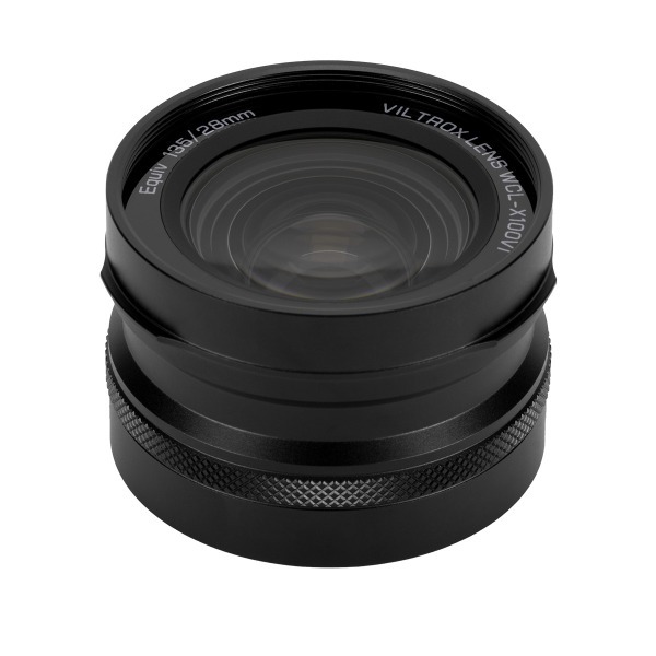 VILTROX WCL-X100VI (Black) �u���b�N [���C�h�R���o�[�W���������Y (�x�m�t�C���� X100�V���[�Y)]