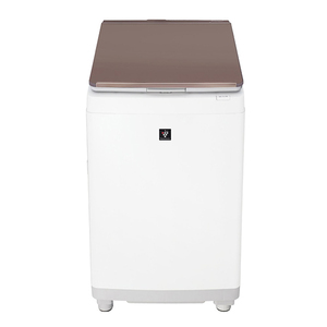 SHARP ES-PW11J-T ブラウン系 [縦型洗濯乾燥機 (洗濯11.0kg/乾燥