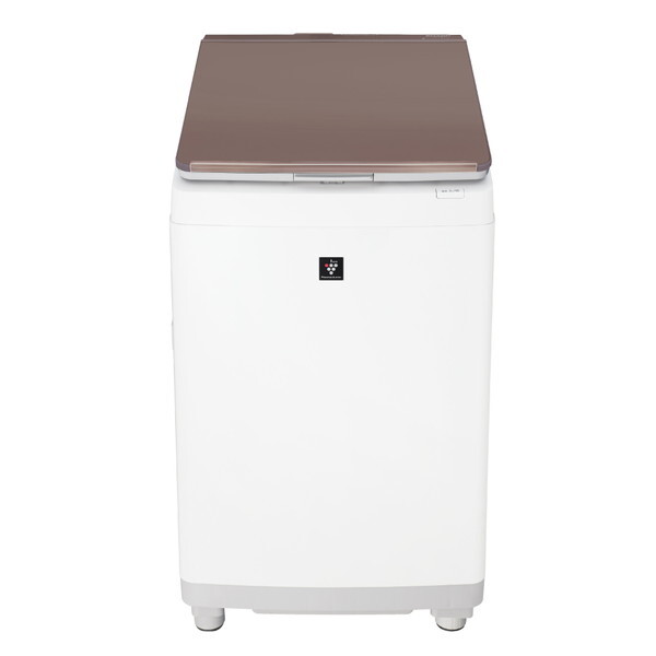 SHARP ES-PW11J-T ブラウン系 [縦型洗濯乾燥機 (洗濯11.0kg/乾燥