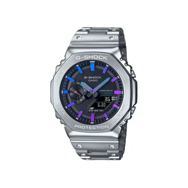 CASIO GM-B2100PC-1AJF シルバー/パープルブルー G-SHOCK