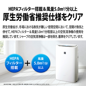 SHARP KI-PS50-W ホワイト系 プラズマクラスター25000 [加湿空気