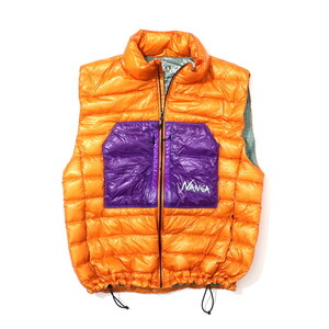 NANGA ナンガ ULTILIGHT DOWN VEST PACKABLE ORG N2530-0B073C N0005469 Mサイズ