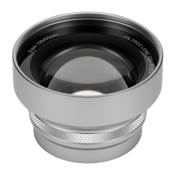 VILTROX TCL-X100VI (Silver) �V���o�[ [�e���R���o�[�W���������Y (�x�m�t�C���� X100�V���[�Y)]