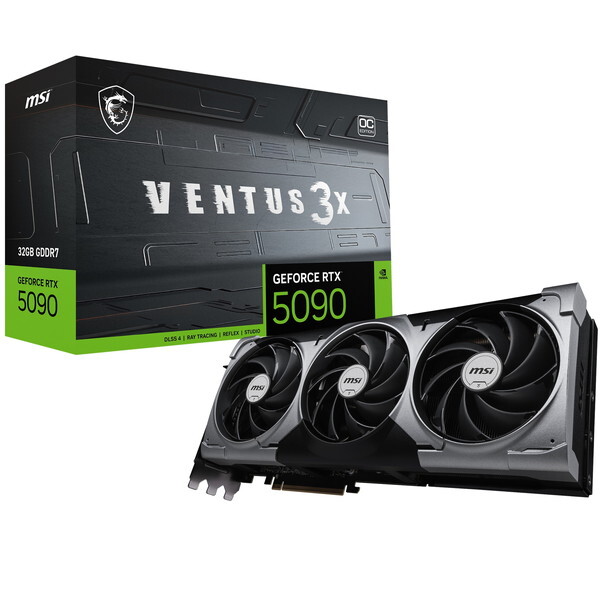MSI GeForce RTX 5090 32G VENTUS 3X OC [グラフィックボード] | 激安