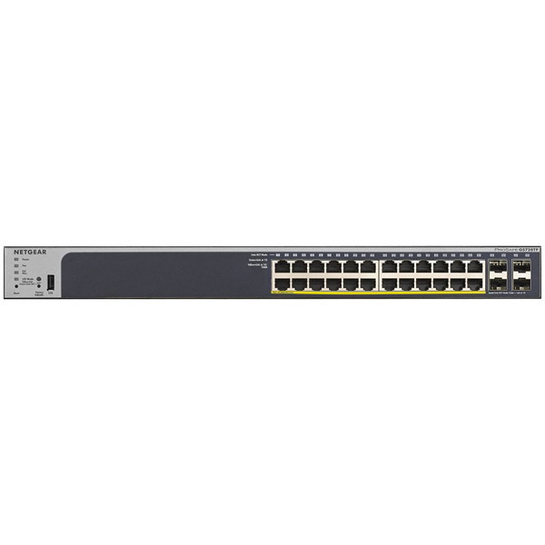 NETGEAR GS728TP-200AJS [GS728TP 日本語対応 ギガ24Port PoE+(190W