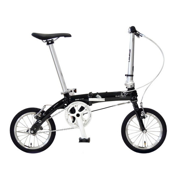 DAHON INTERNATIONAL _z C^[iVi Dove super light _X[p[Cg tH[fBOoCN 14C` A~t[ Coal Black R[ubN [܂肽ݎ]]