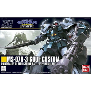BANDAI SPIRITS HGUC グフカスタム 機動戦士ガンダム 第08MS小隊