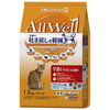 ユニチャーム AllWell 早食いが気になる猫用 フィッシュ味挽き小魚とささみフリーズドライパウダー入り 1.5kg(375g×4袋)