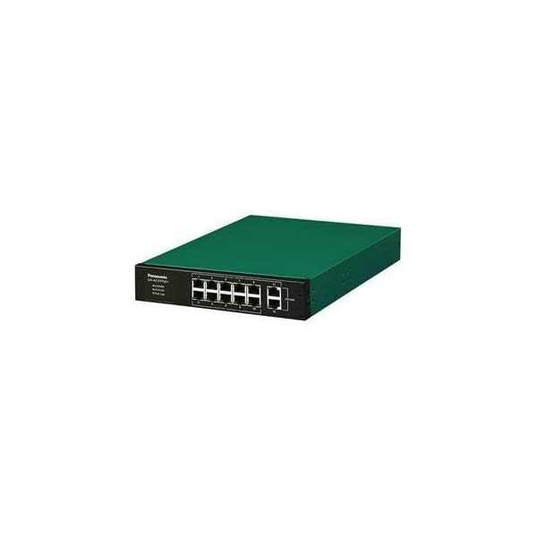 PANASONIC PN25108 12ポート PoE給電スイッチングハブ GA-AS10TPoE+