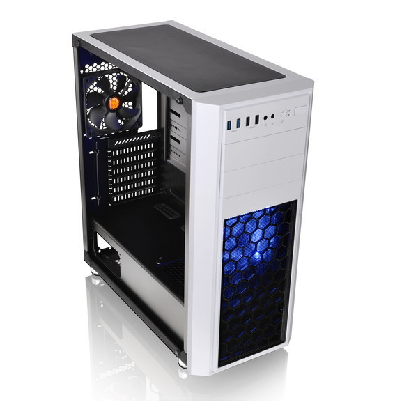 Thermaltake CA-1J5-00M6WN-01 ホワイト Versa H26 White /w casefan