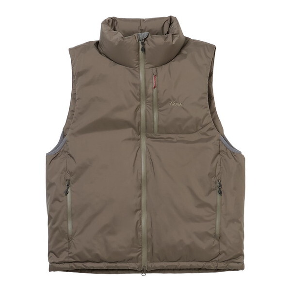 NANGA iK I[ebNX X^hJ[ _ExXg AURORA TEX STAND COLLAR DOWN VEST M.GRY M ND2441-1N010-A N0001642