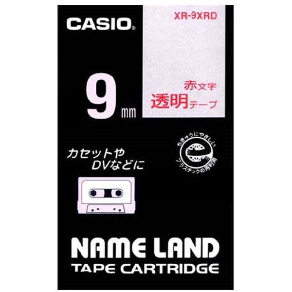 CASIO(JVI) XR-9XRD e[v ԕ [l[hpe[vJ[gbW 9mm]
