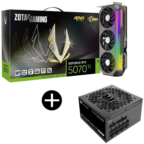 ZOTAC GAMING GeForce RTX 5070 Ti AMP Extreme Infinity グラフィック