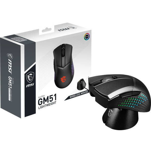 MSI Clutch GM51 Lightweight Wireless MSI Clutch GM51 Lightweight Wireless  [ゲーミングマウス(光学式 /6ボタン /USB)] | 激安の新品・型落ち・アウトレット 家電 通販 XPRICE - エクスプライス (旧