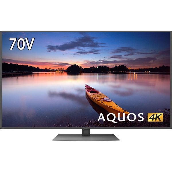 SHARP 4T-C70CN1 AQUOS [70V型 地上・BS・110度CSデジタル 4K内蔵 LED液晶テレビ]