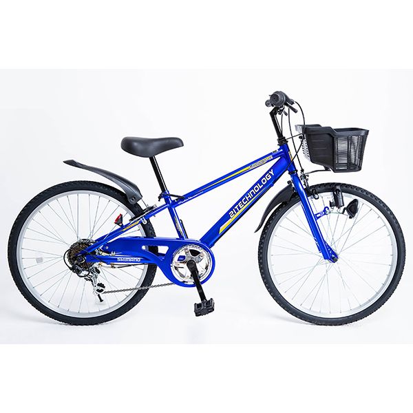 21Technology KD246 ブルー [子供用自転車（24インチ・6段変速