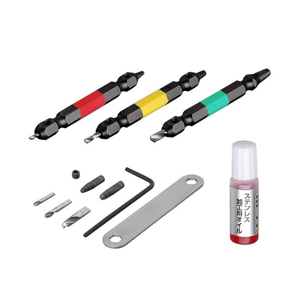 ANEX�i���Ð��쏊�j �Ȃ߂��l�W�͂����r�b�g 3�{�g �S��65mm M2.5�`8�l�W�Ή� �X�e�����X�l�W�ɂ��Ή� No.ANH-S3