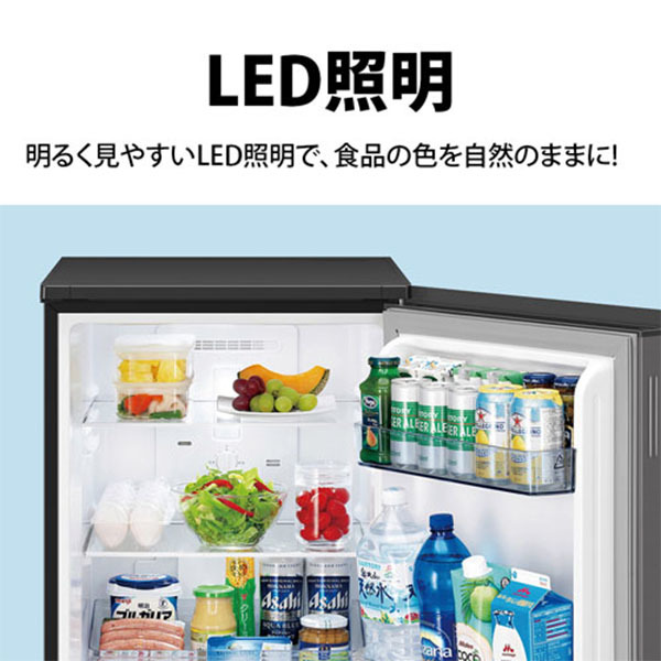 SHARP SJ-D15J-H マットダークグレー [冷蔵庫 (152L・つけかえどっちも
