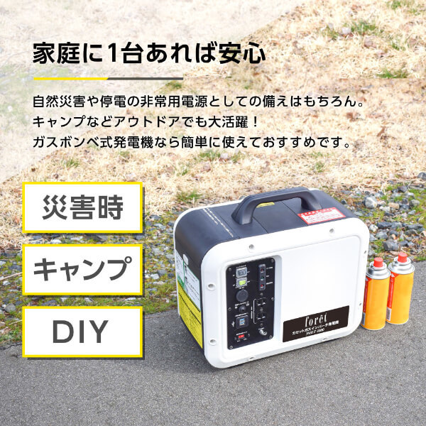 新品 インバーター発電機 50/60Hz切替式