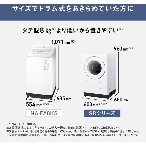 PANASONIC NA-SD10HBL-C サンドグレージュ SDシリーズ Hタイプ [ドラム式洗濯乾燥機 (洗濯機10kg/乾燥機5kg) 左開き] PANASONIC NA-SD10HBL-C サンドグレージュ SDシリーズ Hタイプ [ドラム