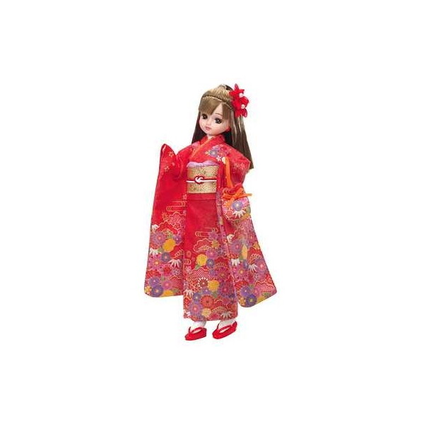 タカラトミー リカちゃん LD-30 Kimonoリカちゃん [紅] (着せ