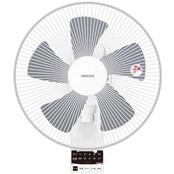 YAMAZEN DCモーター搭載壁掛式扇風機 YWX-BGD303-W 山善 YWX-BGD303 ホワイト [DC壁掛扇風機 (リモコン付)] | 激安の新品