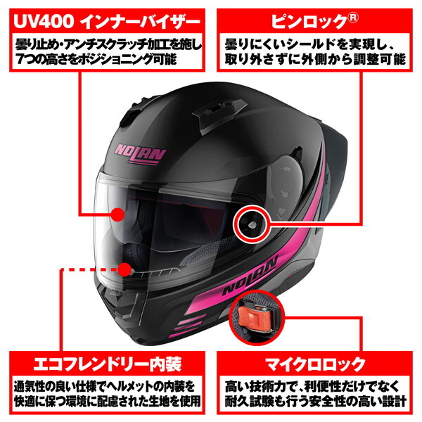 NOLAN D45636 NOLAN ヘルメット フルフェイス N60-6 SPORT OUTSET