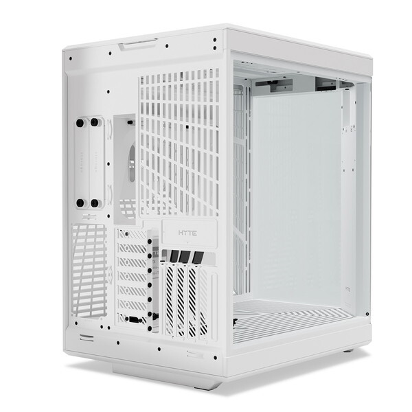 New Our - infinite touch Y70 新品未使用品 White  Infinite Touch Y70 PC HYTE | Panda - Screen LCD with Case PCケース(自作PC用)