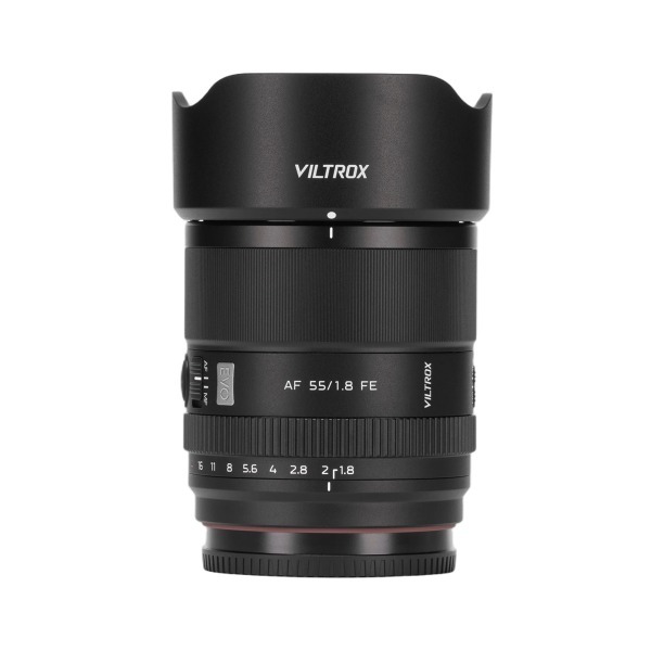 VILTROX AF 55/1.8 EVO E �u���b�N [�P�œ_�����Y (�\�j�[E�}�E���g)]