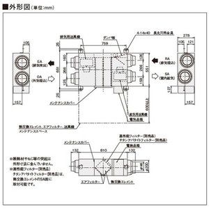 DAIKIN VAH250HS ベンティエール [業務用換気機器 全熱交換器ユニット露出設置型 後付け設置用] | 激安の新品・型落ち・アウトレット  家電 通販 XPRICE - エクスプライス (旧 PREMOA - プレモア)