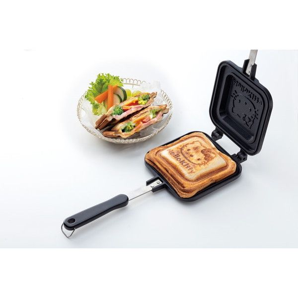 ハローキティーサンドイッチグリル 箱あり☆新品未使用】ハローキティ サンドウィッチグリル