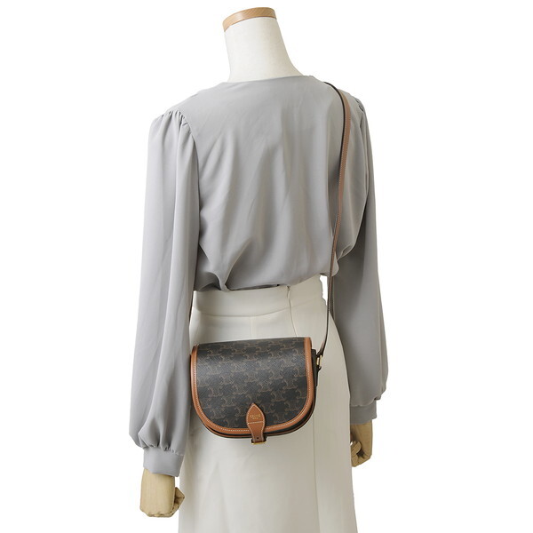 CELINE セリーヌ ショルダーバッグ ブラウン 19150 2BZJ 04LU
