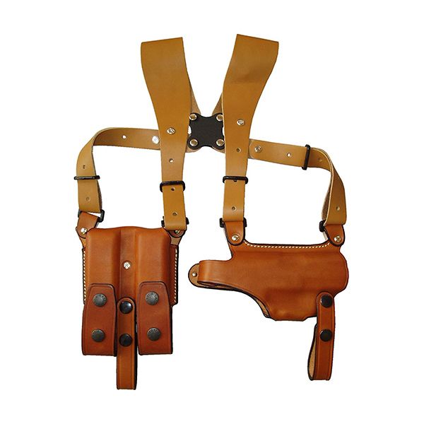 イーストA ショルダーホルスター 牛革製 ブラウン ホリゾンタル USP用